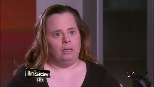 Andrea Fay Friedman talks on tape to "The Insider" about "Family Guy" and Sarah Palin video