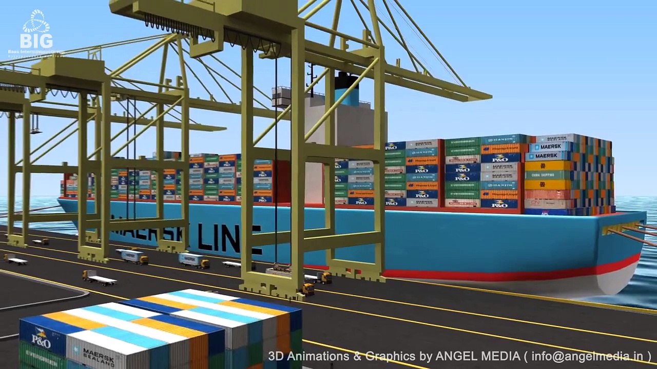 Riyadh Dry Port 3D animation video Dailymotion