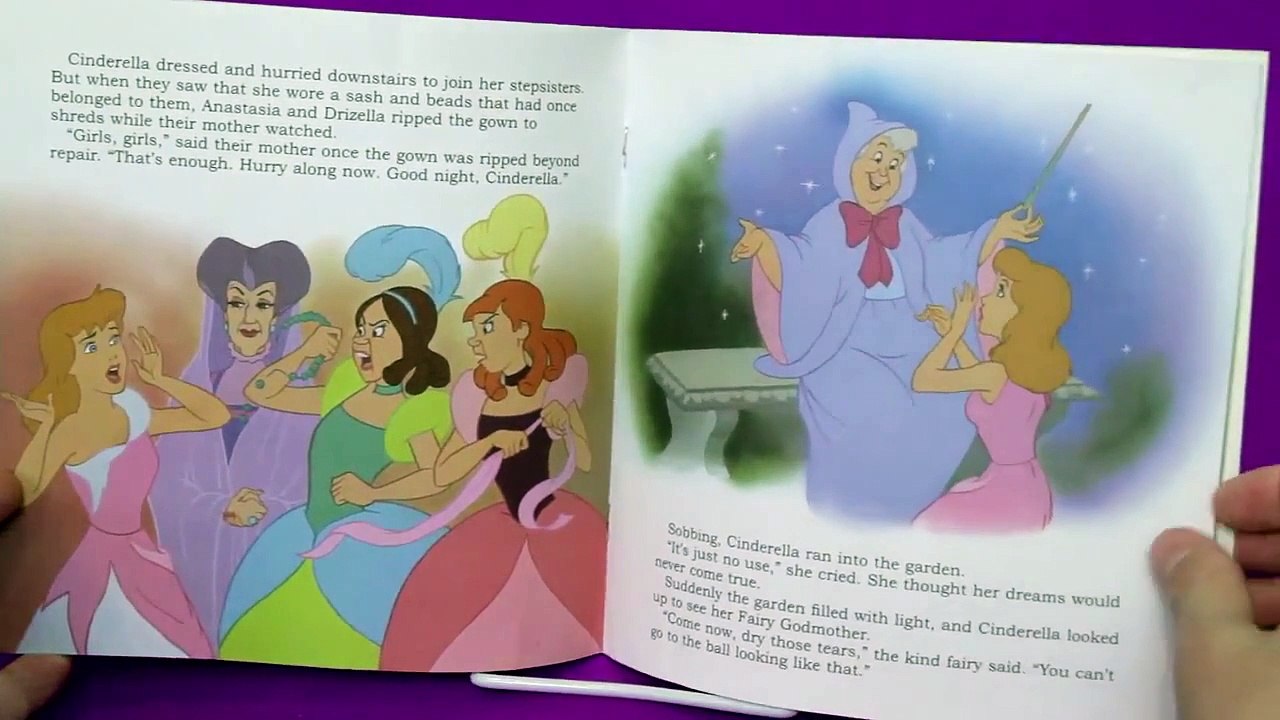 Disney's Cinderella Lets Read Kids TV, Children's Story Books Read
