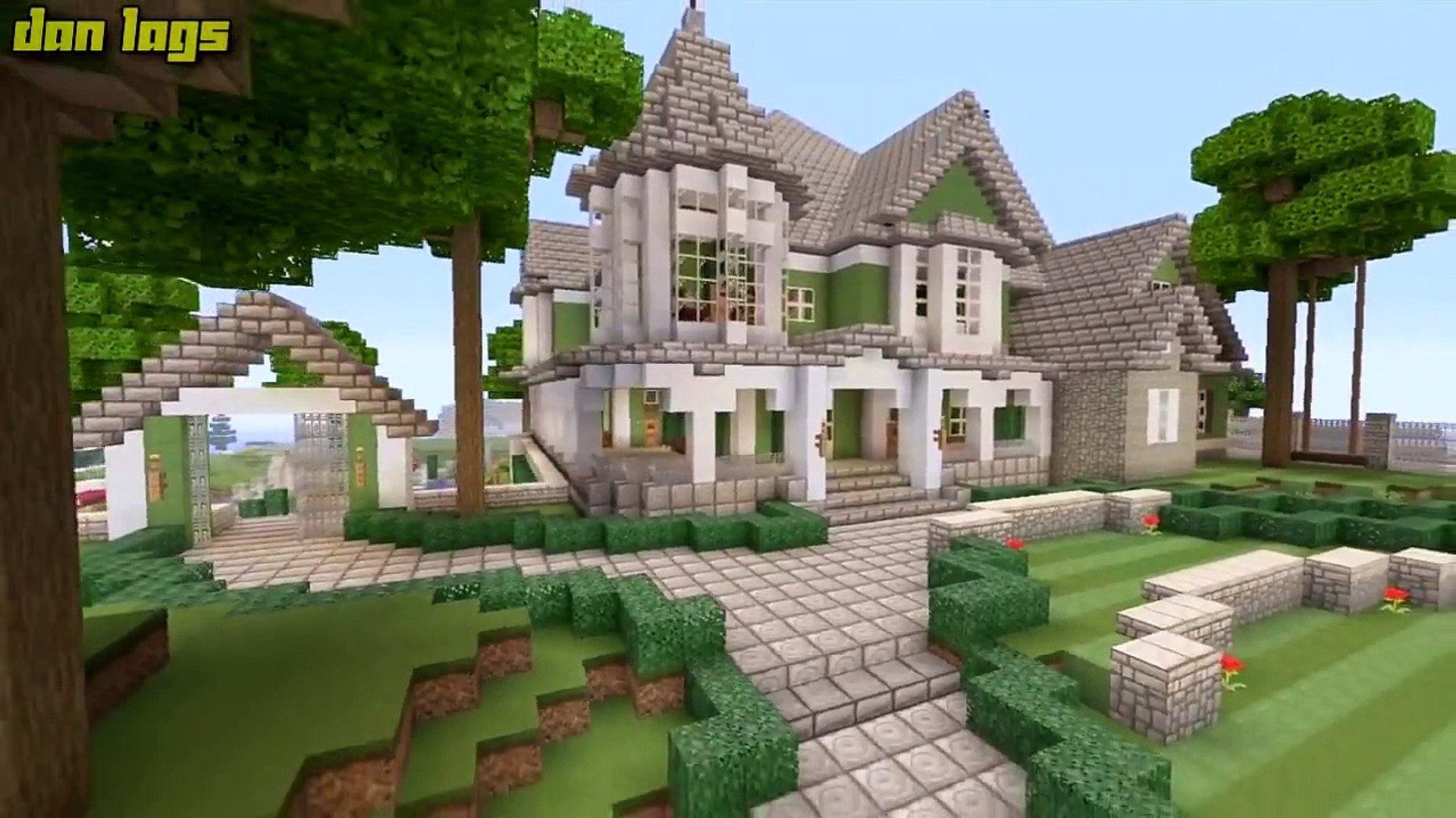 Minecraft Xbox 360: Big Traditional Mansion! (House Tours Of Los Dangeles: Ep.3) - Video Dailymotion