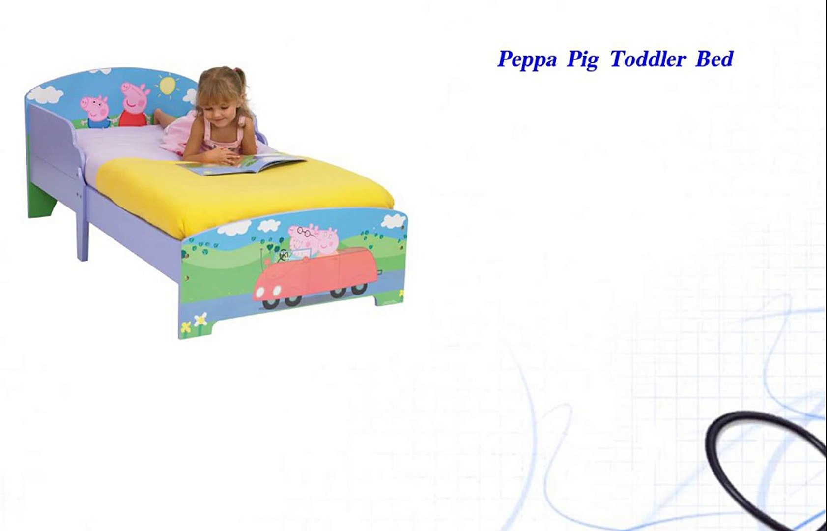 Peppa Pig Plastic Toddler Bed atelieryuwa.ciao.jp