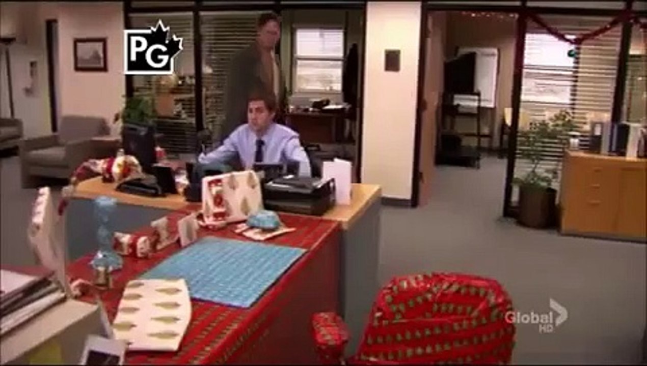 The Office Dwight's Gift Wrapped Desk video Dailymotion