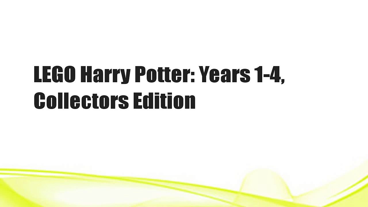LEGO Harry Potter Years 14, Collectors Edition video Dailymotion