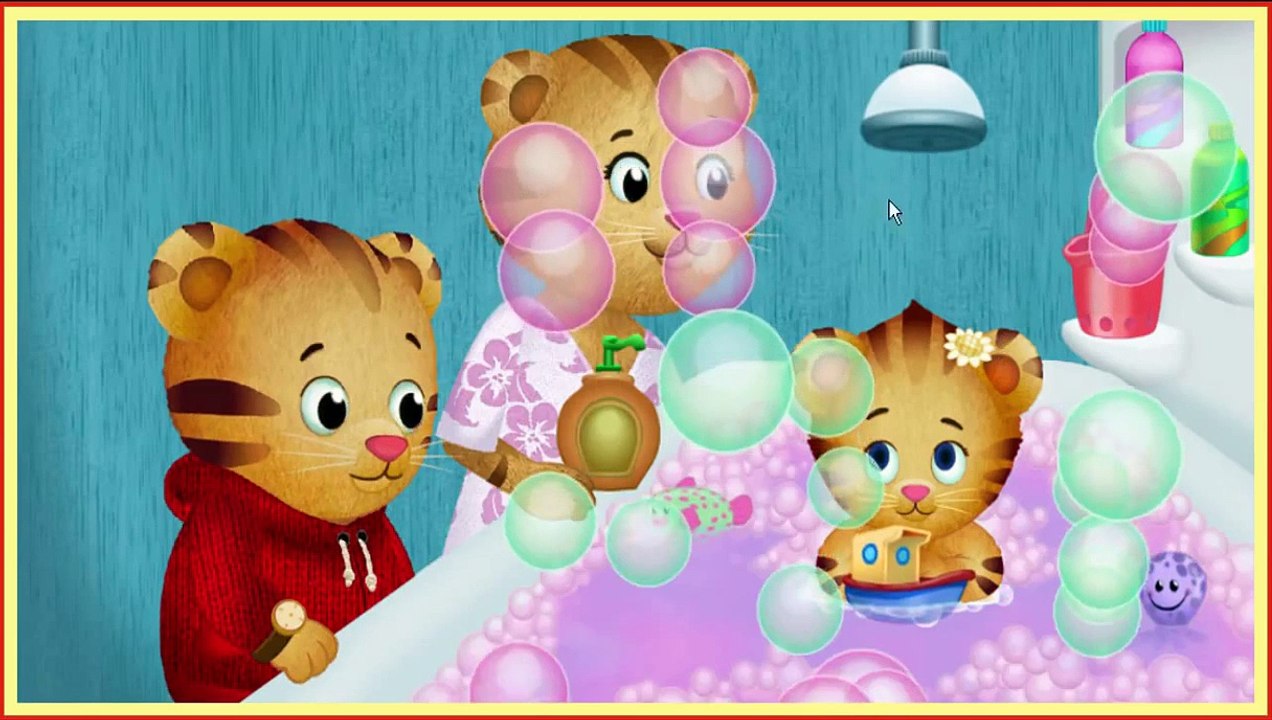 Daniel Tiger's Neighborhood BathTime Baby Bath Cartoon Animation PBS