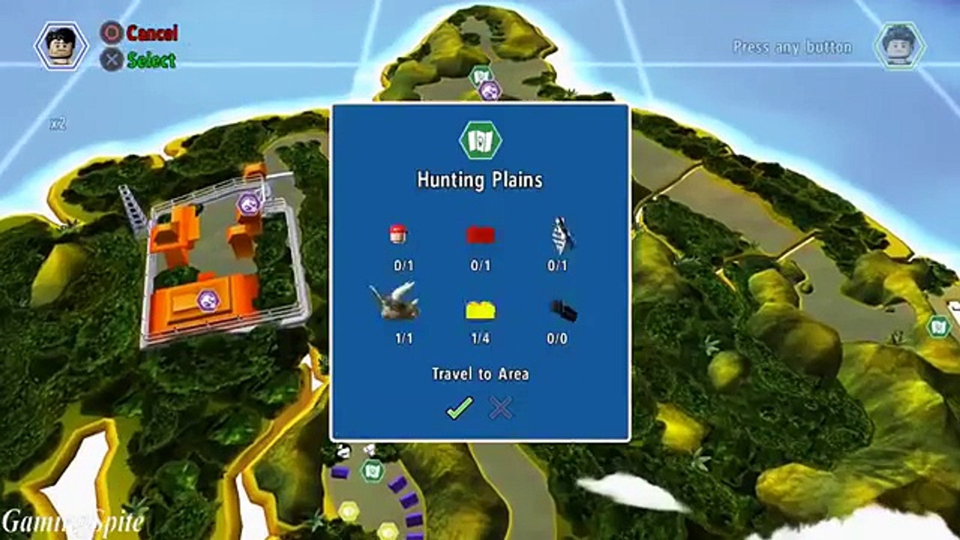 Red Brick Locations Lego Jurassic World