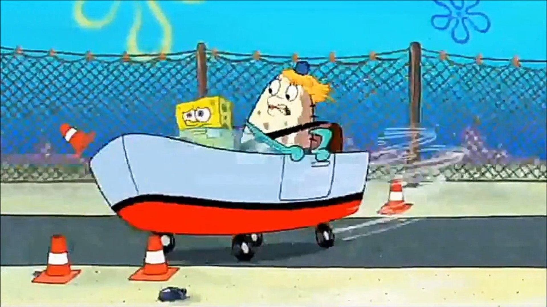 Spongebob Boating School