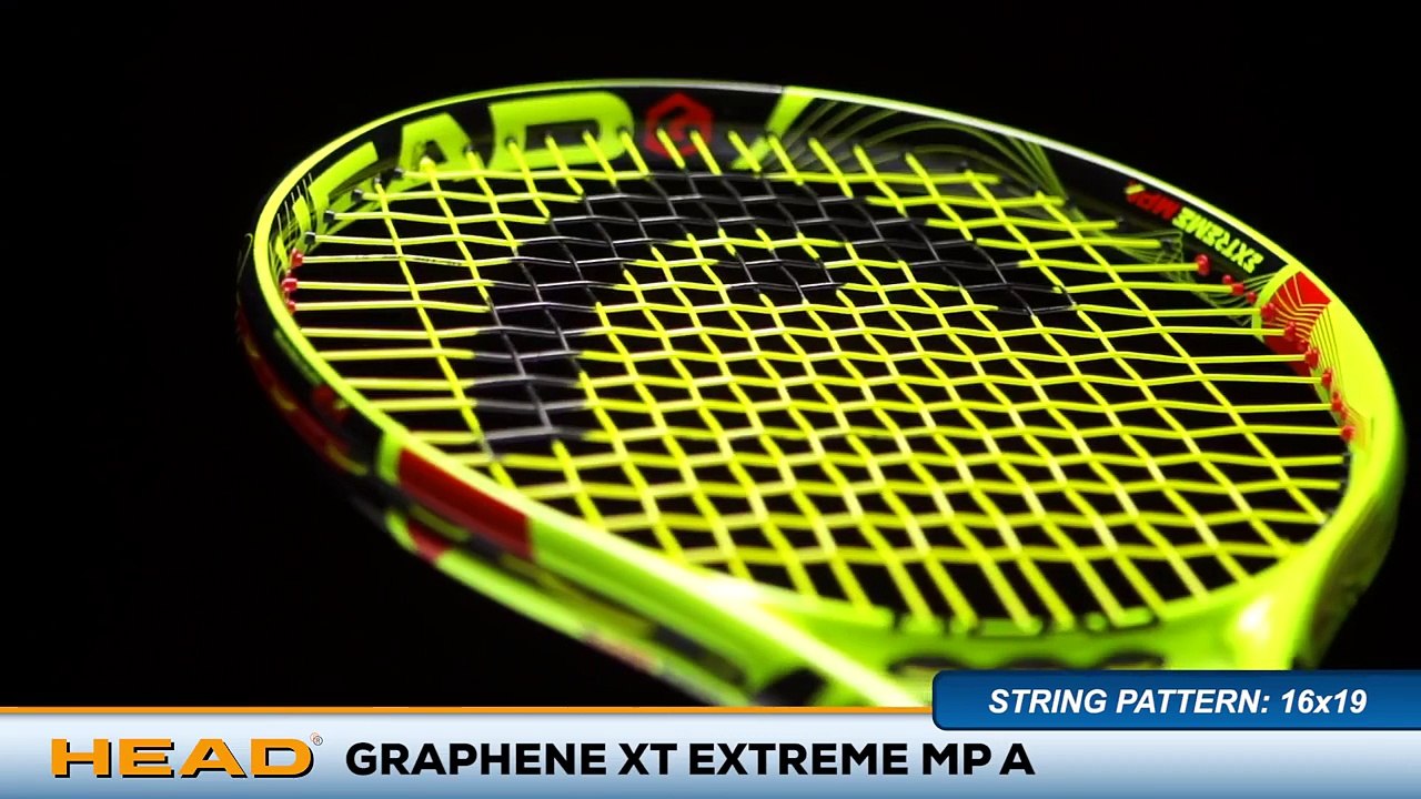 Head Graphene XT Extreme MP A Racquet Review video Dailymotion
