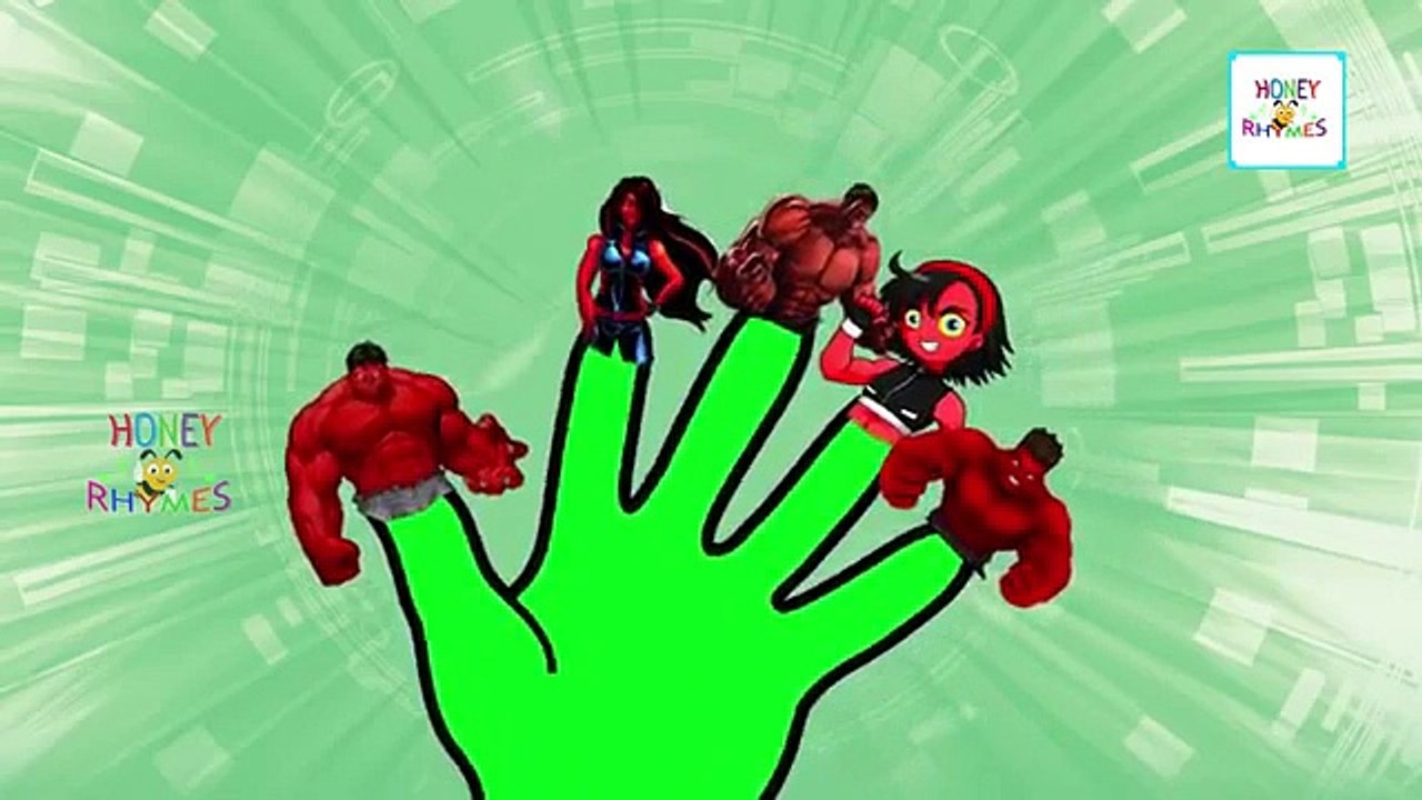 Finger Family Hulk Cartoon My Little Pony Finger Family Finger