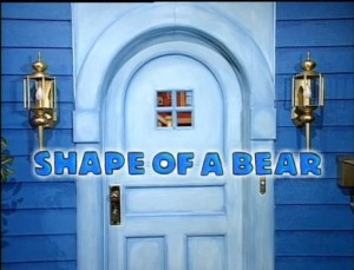Bear Inthe Big Blue House Shapes Sounds And Colors With Bear