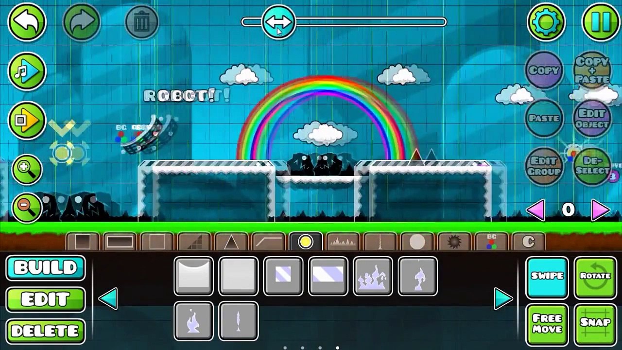 Geometry Dash 2.0 Tutorial editor (mover objetos) video Dailymotion