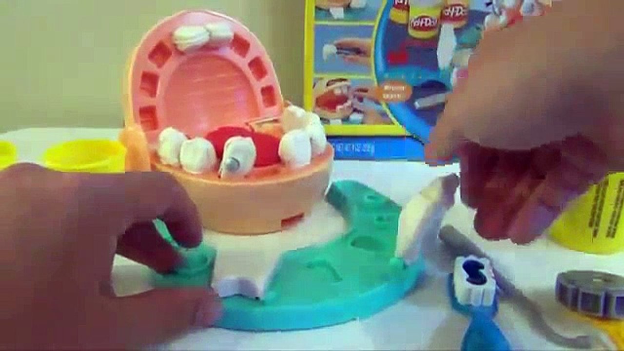 PLAYDOH Tutorial Doctor Drill N Fill Playset How to Make PlayDoh