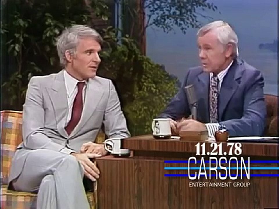 Steve Martin Has to Leave Johnny Carson, Funniest Moments Dailymotion