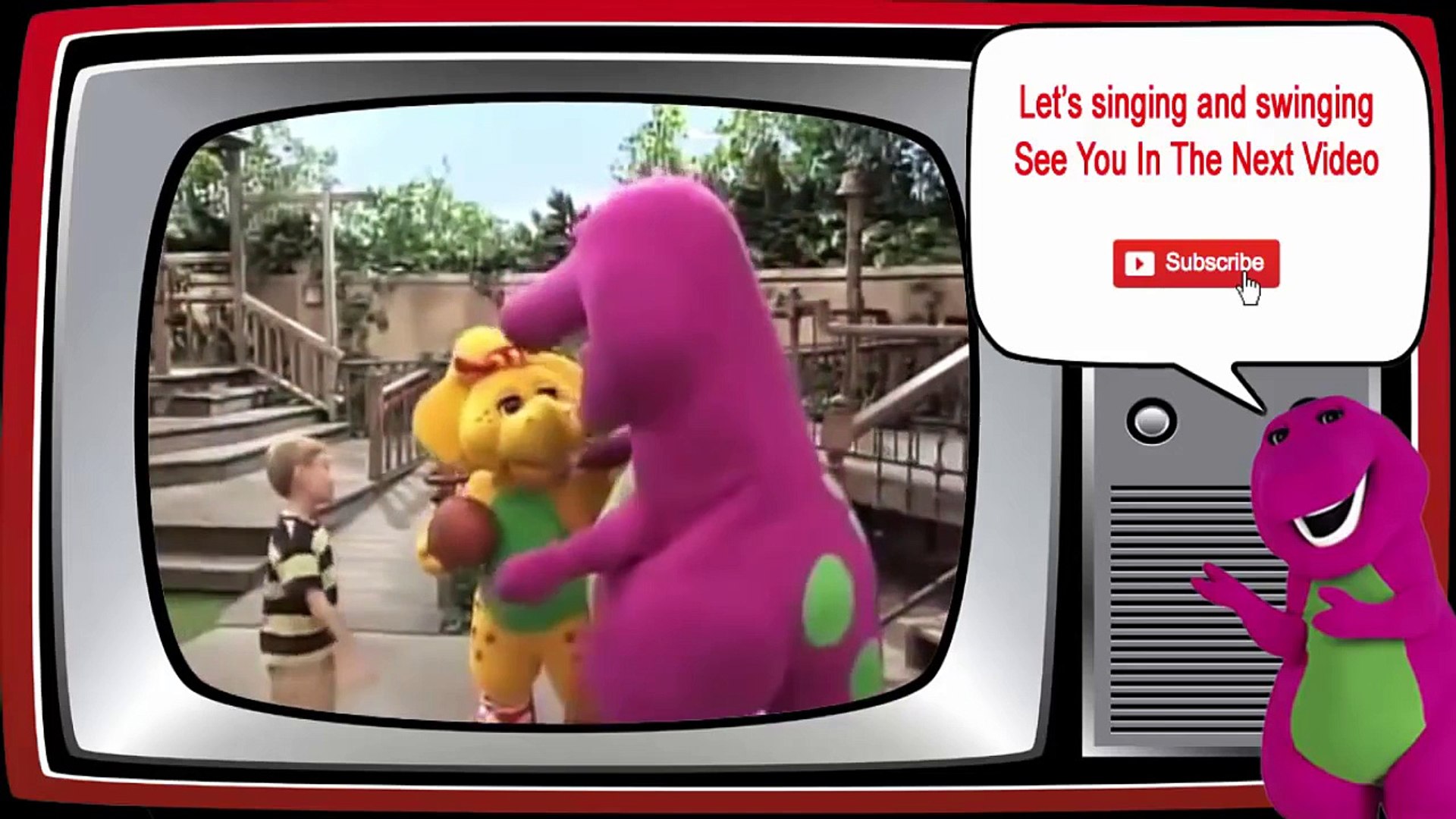 Barney Shapes And Colors All Around