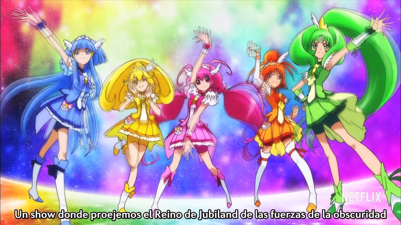 Glitter Force Trailer Official Sub Esp Coming to Netflix Dec 18