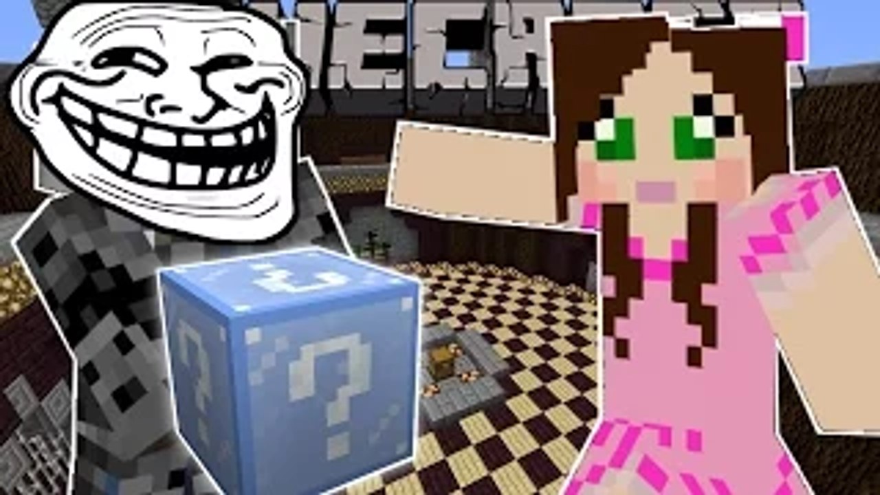 Popularmmos Christmas Crafts PopularMMOs Minecraft CHRISTMAS TROLLING GAMES Pat and Jen Lucky