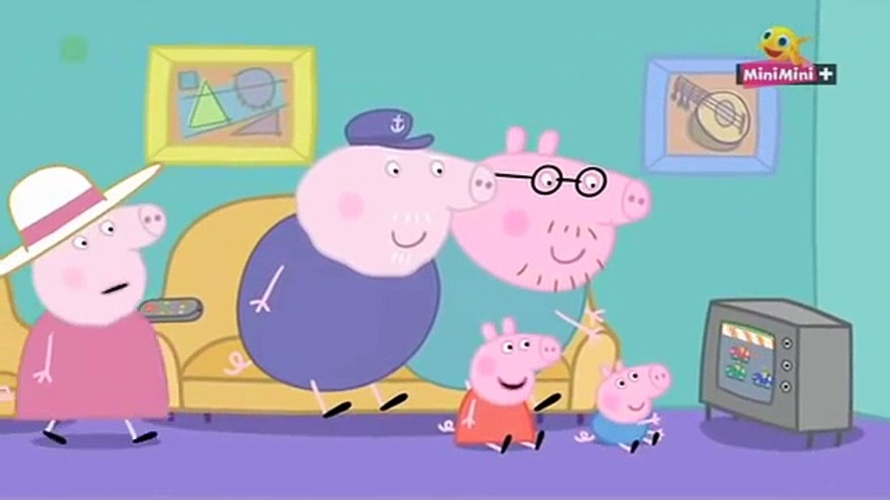 Świnka Peppa Wyścigowy samochód video Dailymotion