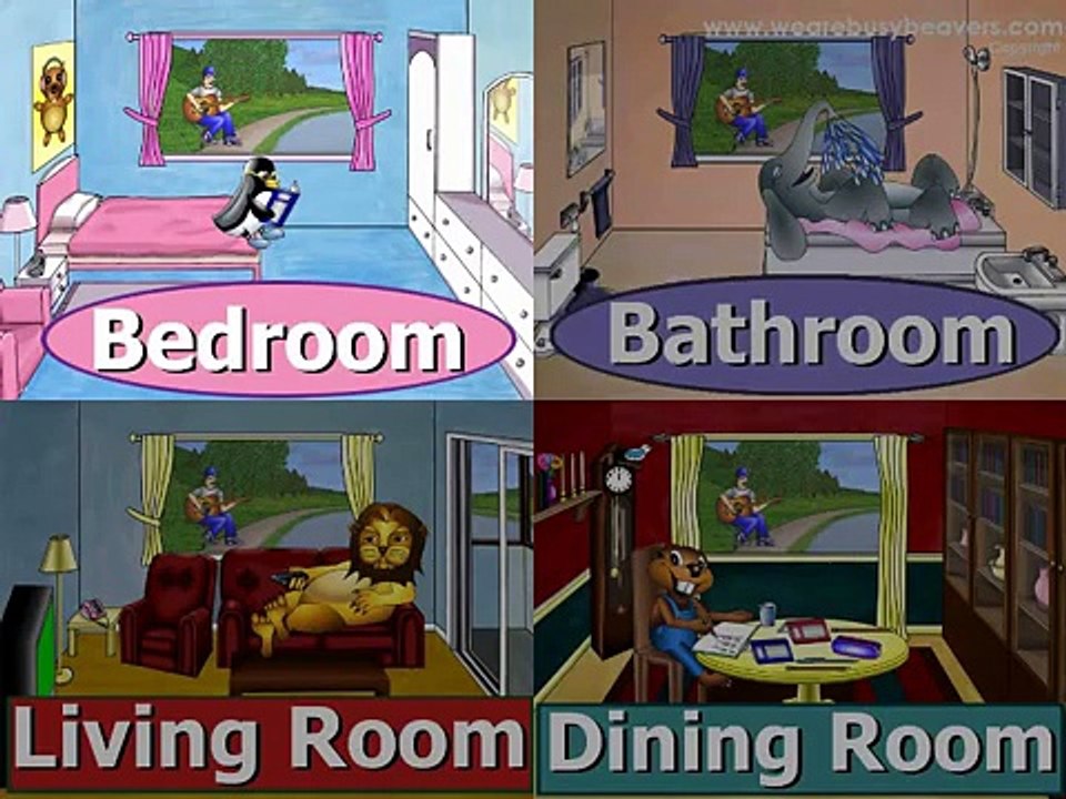 The House Song Music for Kindergarten Daycare ESL Kids Видео Dailymotion