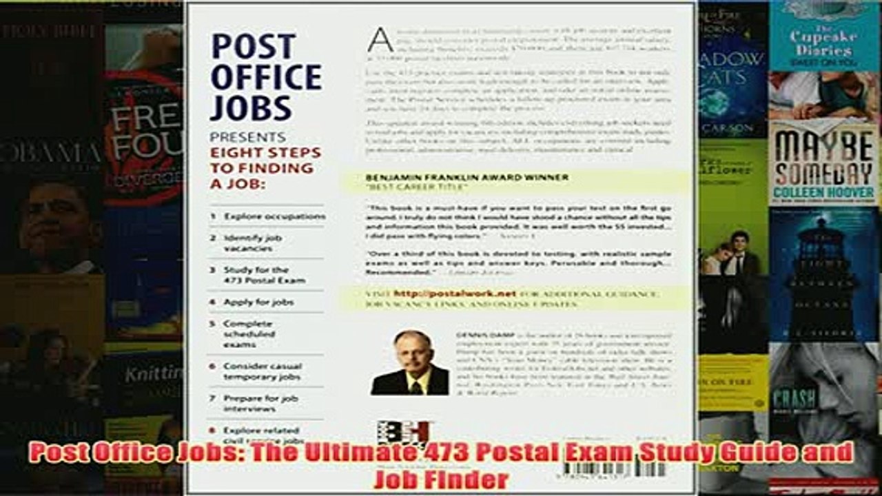 Download PDF Post Office Jobs The Ultimate 473 Postal Exam Study Guide