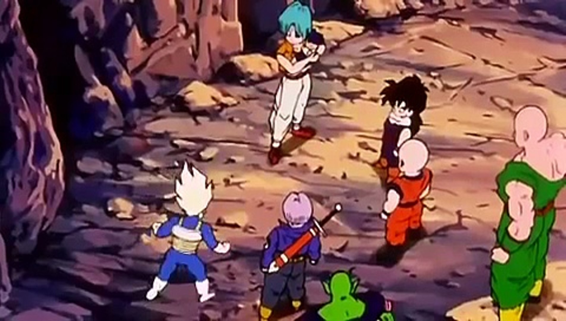 Vegeta And Baby Trunks