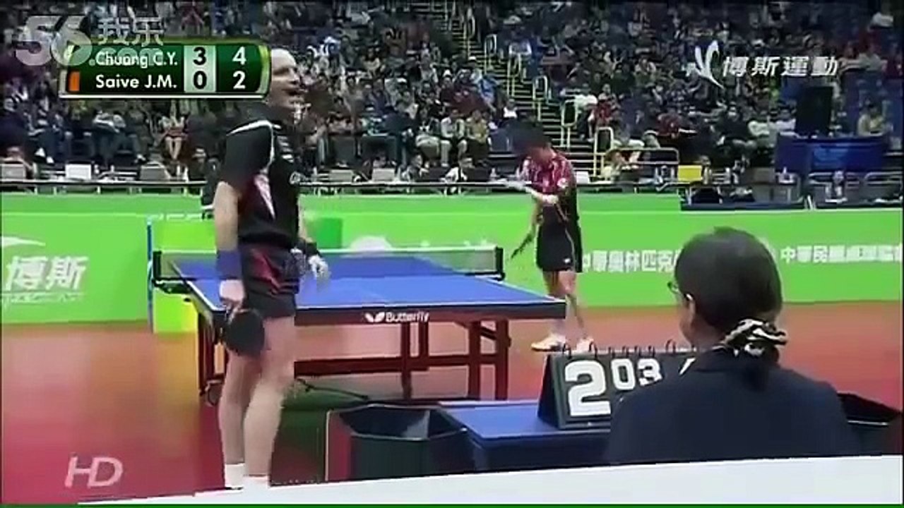 The Funniest Table Tennis Match in HISTORY video Dailymotion