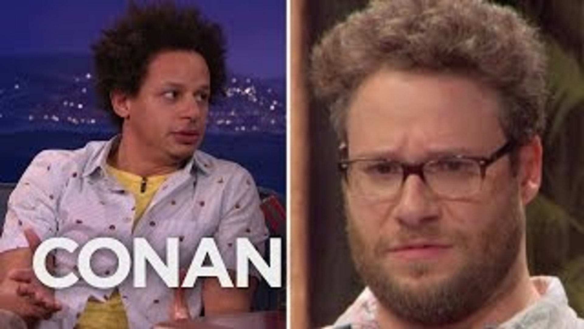Eric Andre Conan Prank Call Seth Rogen CONAN on TBS