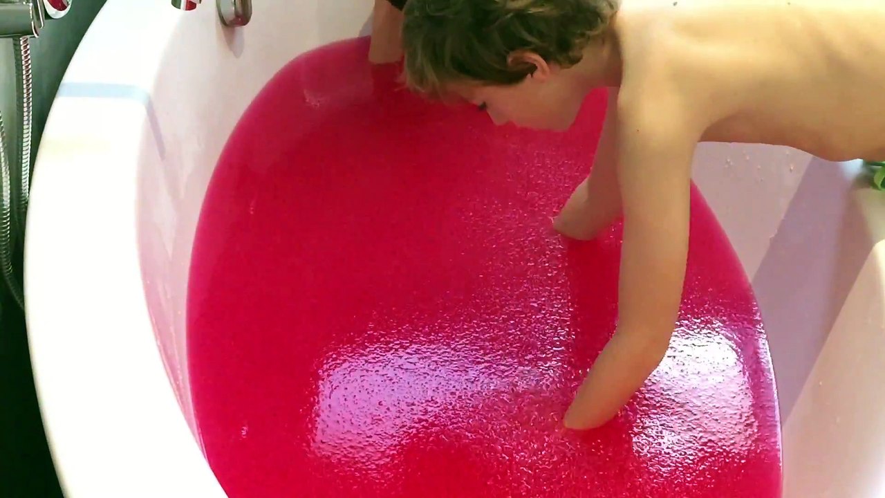 Squishy Pink Gelli Baff Bathtime Toy Slime Bath Time Jelly Slime Toy
