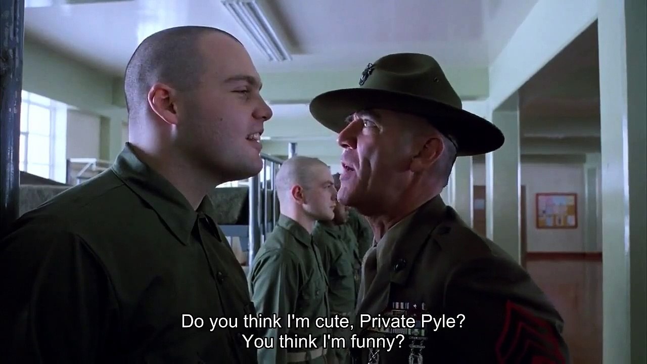 "Private Pyle" Full Metal Jacket video Dailymotion