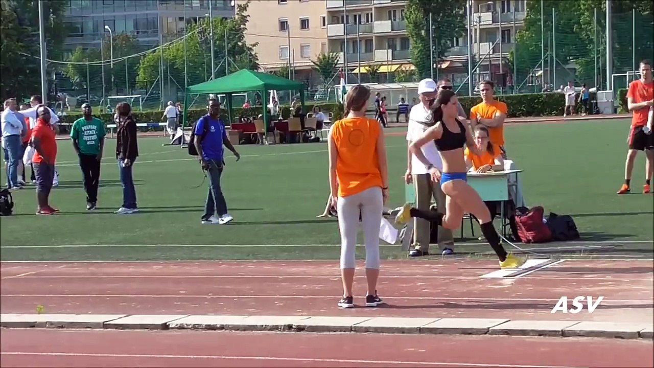 College Girls Long Jump Championship Slow Motion video Dailymotion