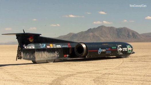 Thrust SSC vs Bugatti Veyron video dailymotion