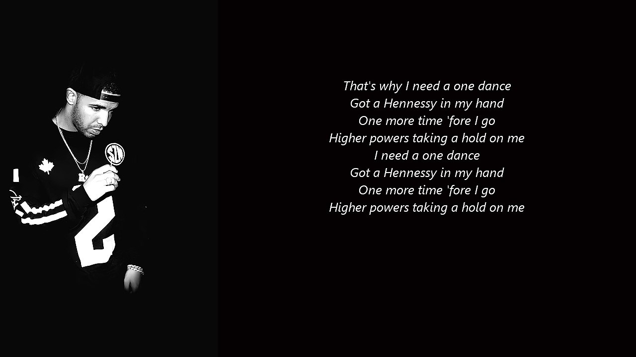 Drake One Dance Feat. WizKid & Kyla (Lyrics Only) Vidéo Dailymotion
