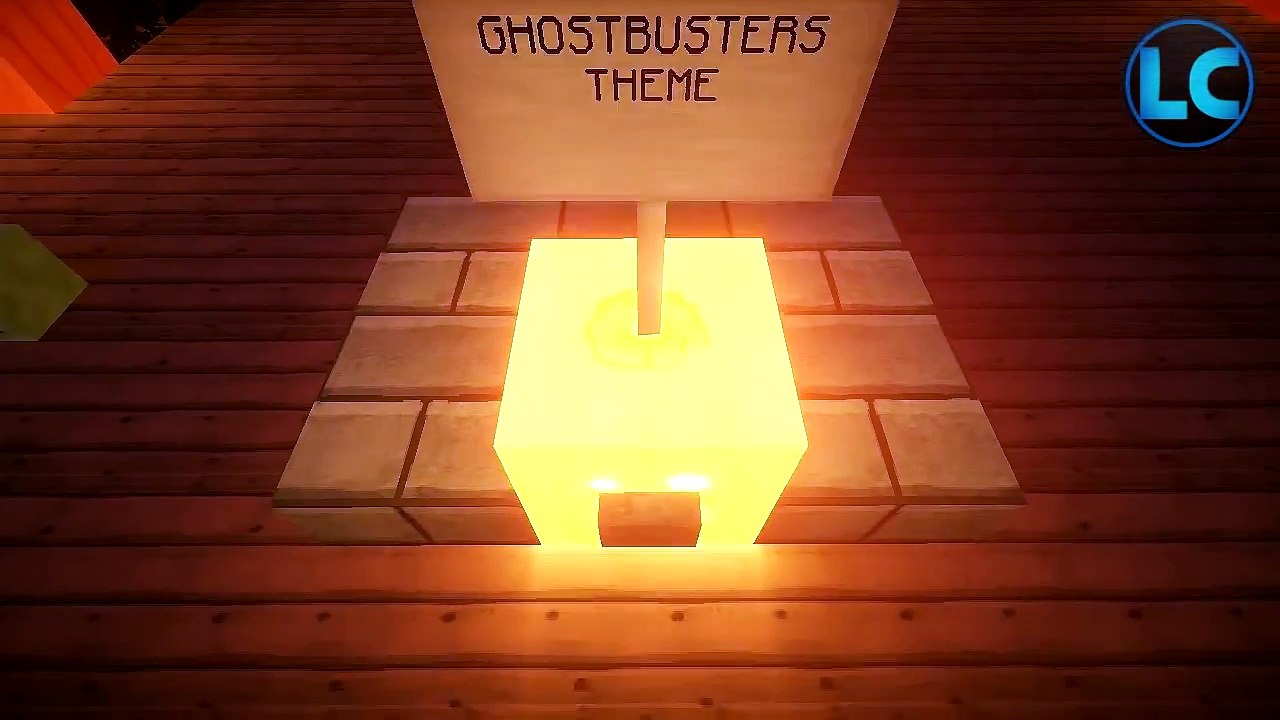 Ghostbusters THEME SONG Minecraft Note Block Song video Dailymotion