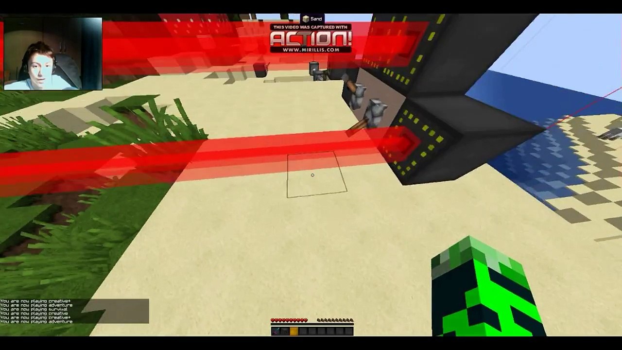 LaserMod Minecraft Mod