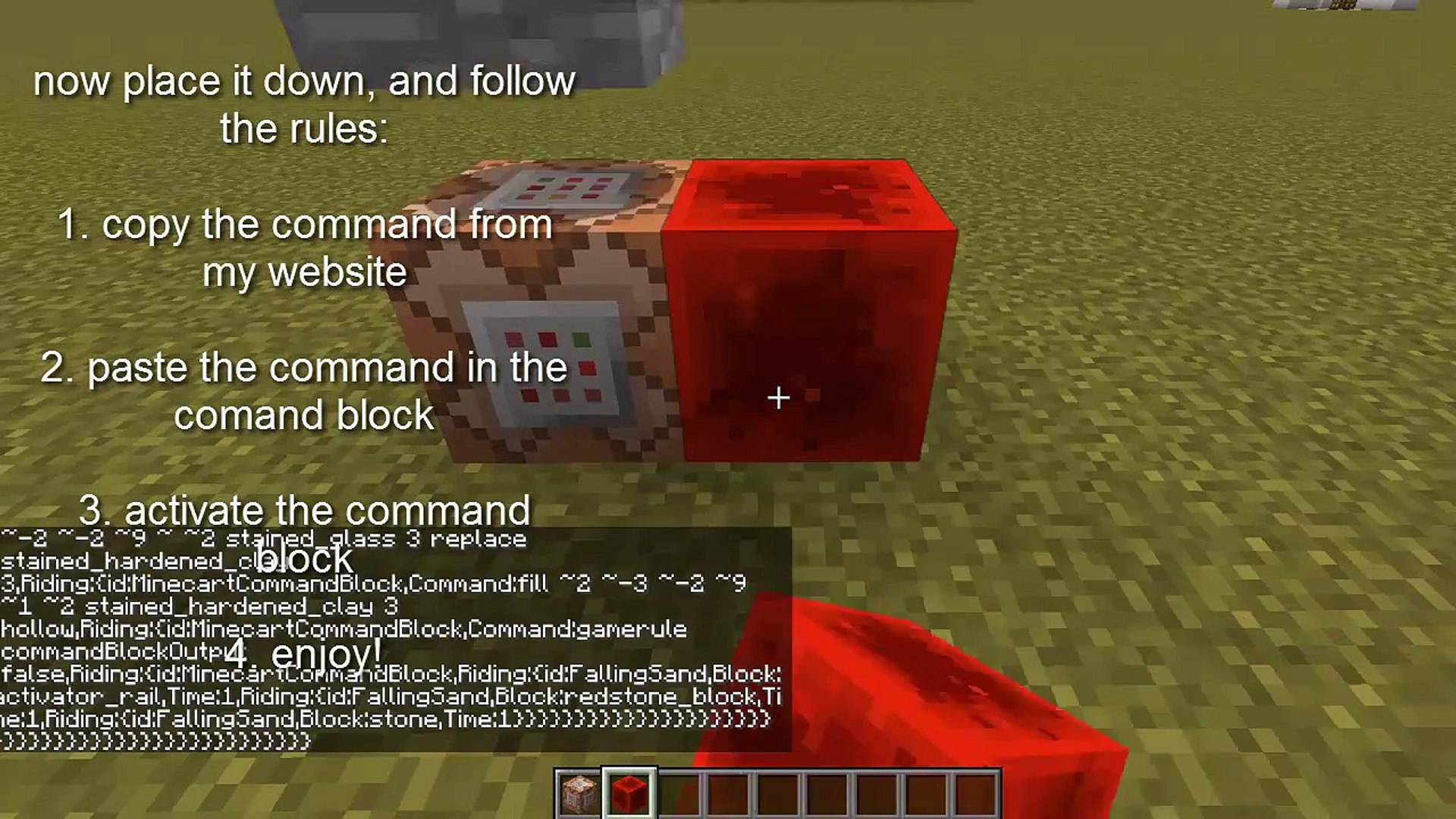 How To Use Fill Command In Minecraft Xbox