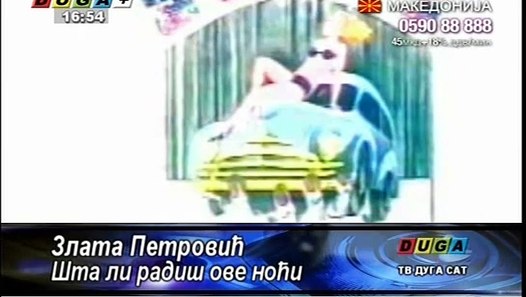 Zlata Petrovic Sta li radis ove noci (SPOT) video dailymotion