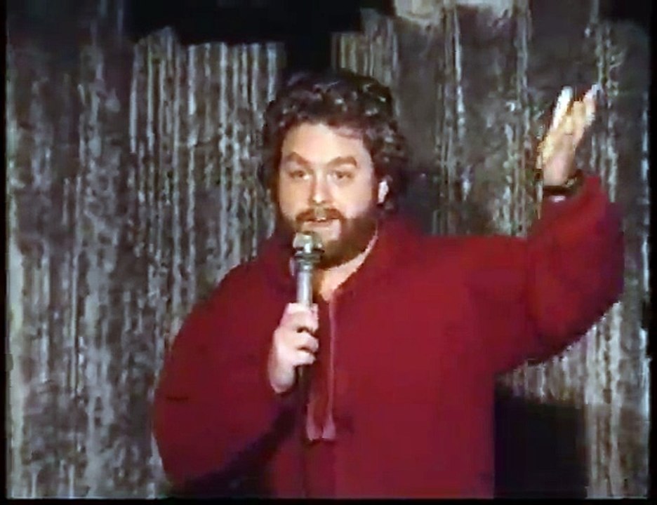 Zach Galifianakis Stand Up from 1999 Dailymotion Video