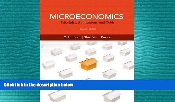 9780132556187: Microeconomics: Principles, Applications.