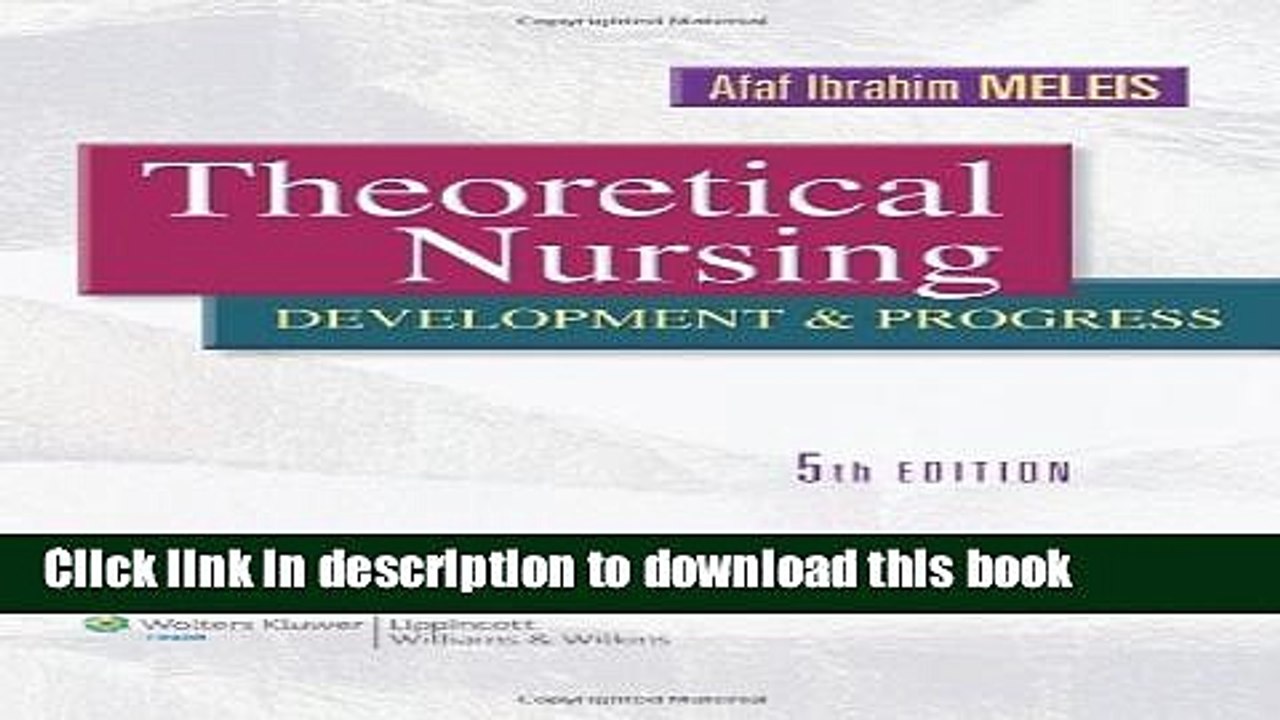[PDF] Theoretical Nursing Development and Progress Full Colection