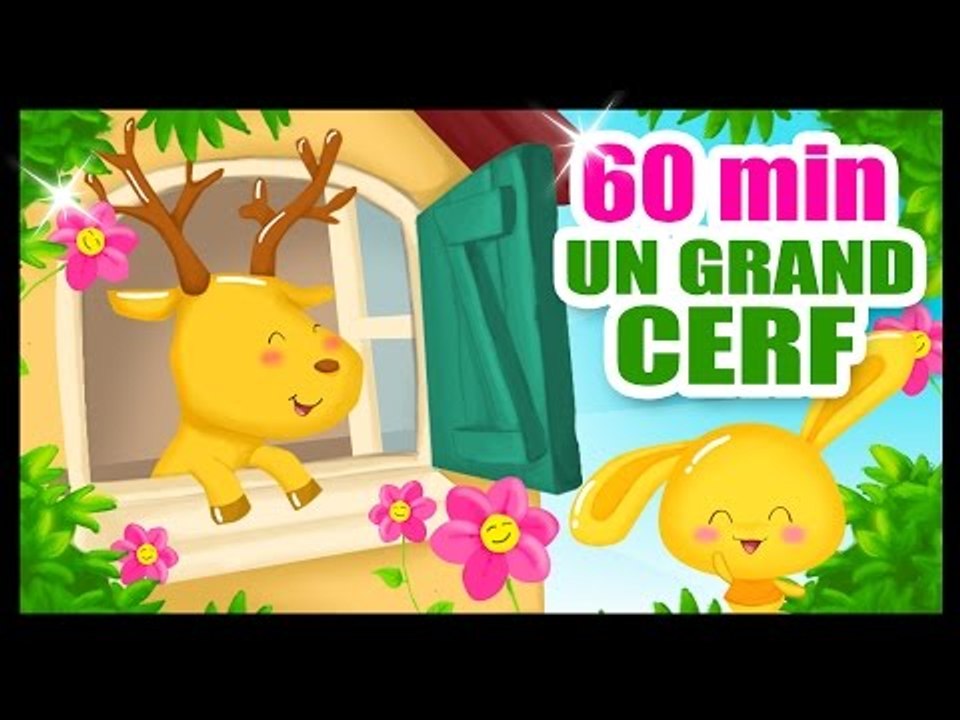 Dans sa maison un grand cerf chansons sur les animaux