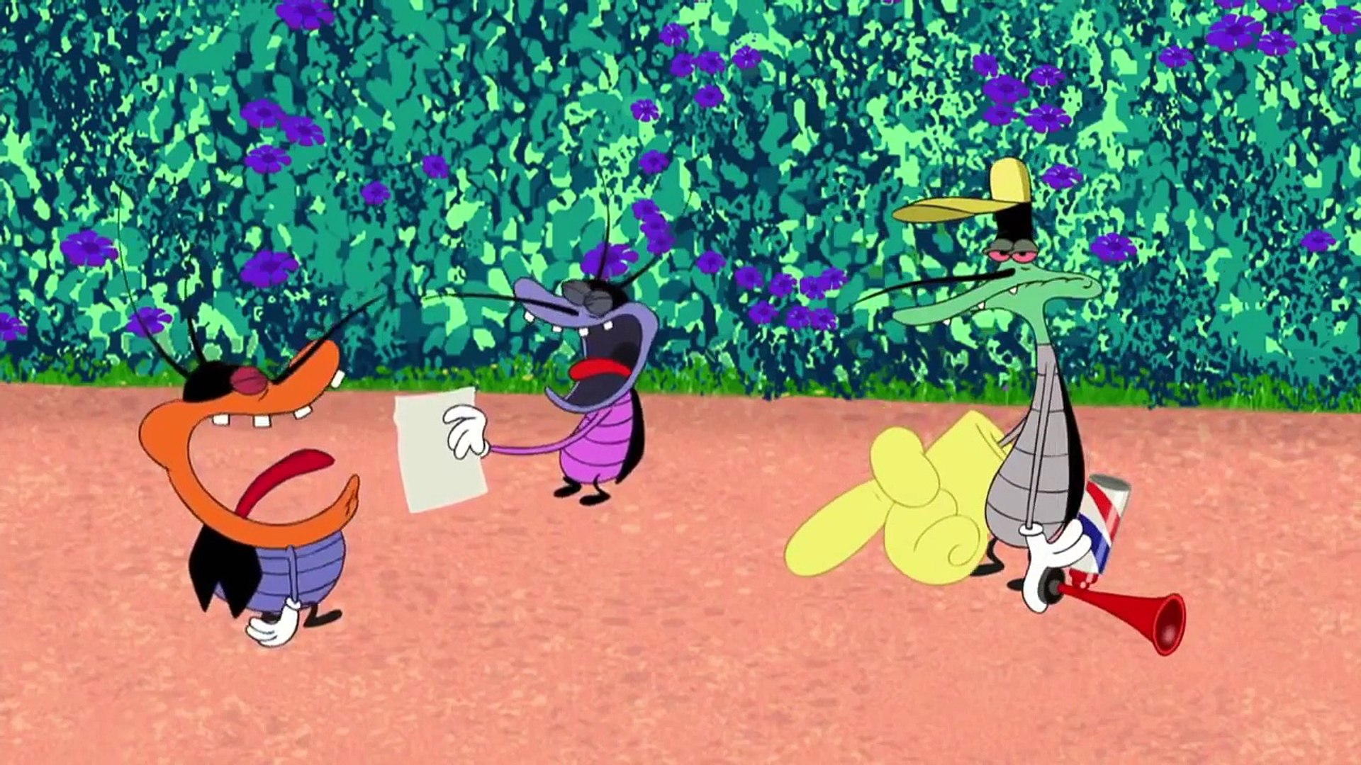 Désigne oggy afin d'accéder à une bulle qui contient de nombreuses activités. Season 4 Oggy And The Cockroaches 2012 Bicycle Crazy Video Dailymotion
