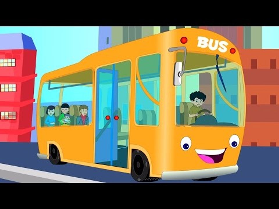 Las ruedas del autobus guardería infantil rima canciones The Wheels