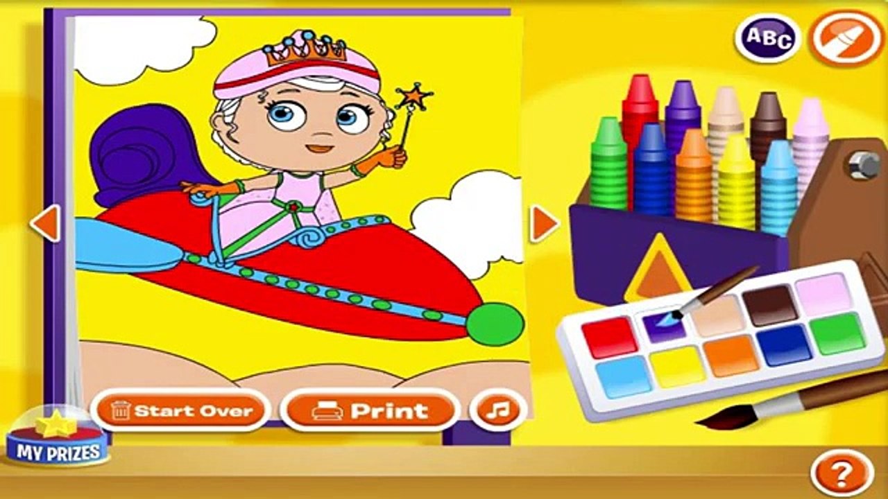 Super Why! Alpha Pigs Paint by Letter Super Why Games PBS Kids