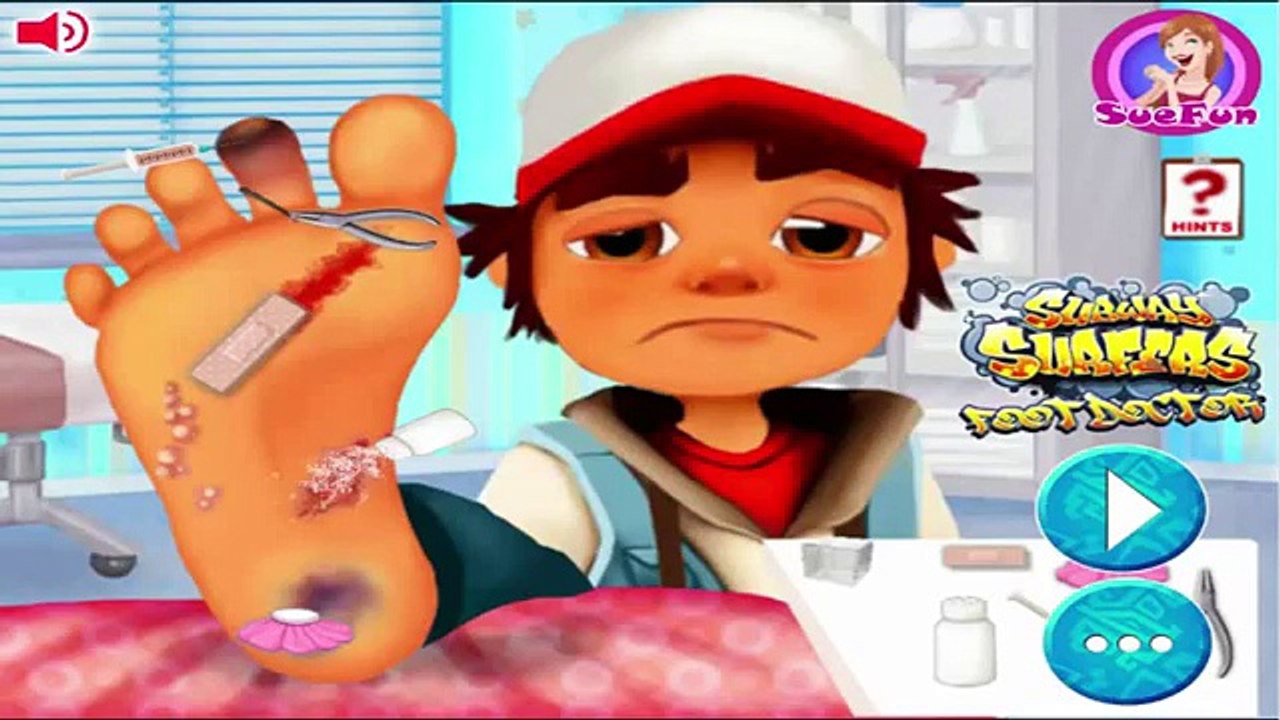 Subway Surfers Foot Doctor Children Games To Play Vidéo Dailymotion