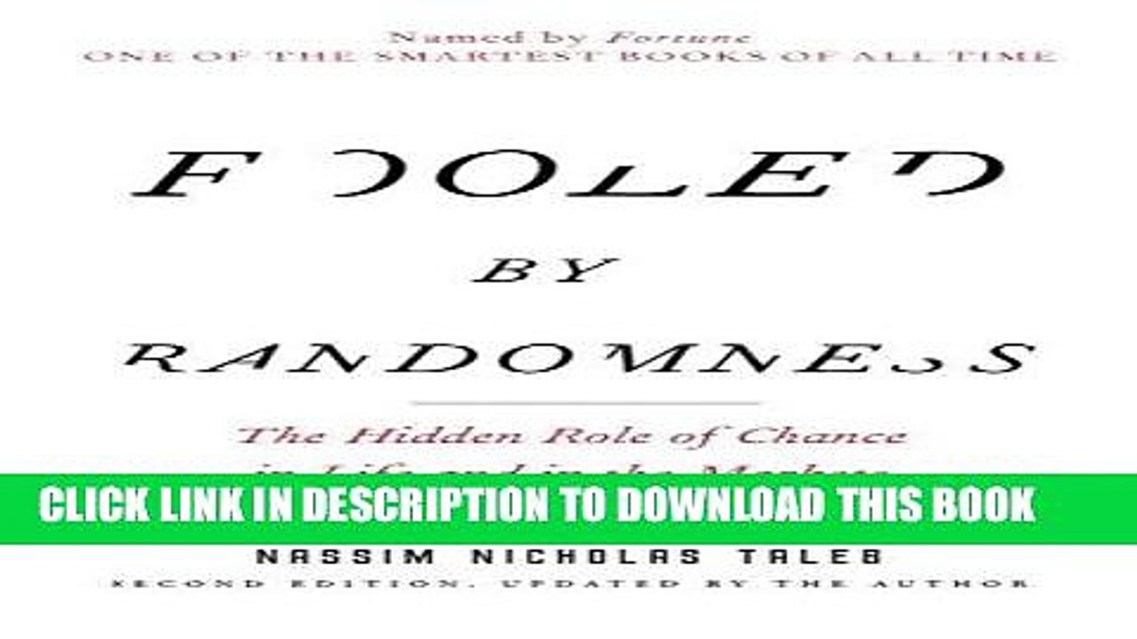 [PDF Kindle] Fooled by Randomness The Hidden Role of Chance in Life
