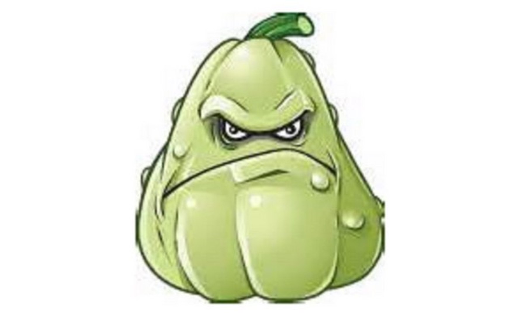 How To Draw A Squash (Plants Vs Zombies)