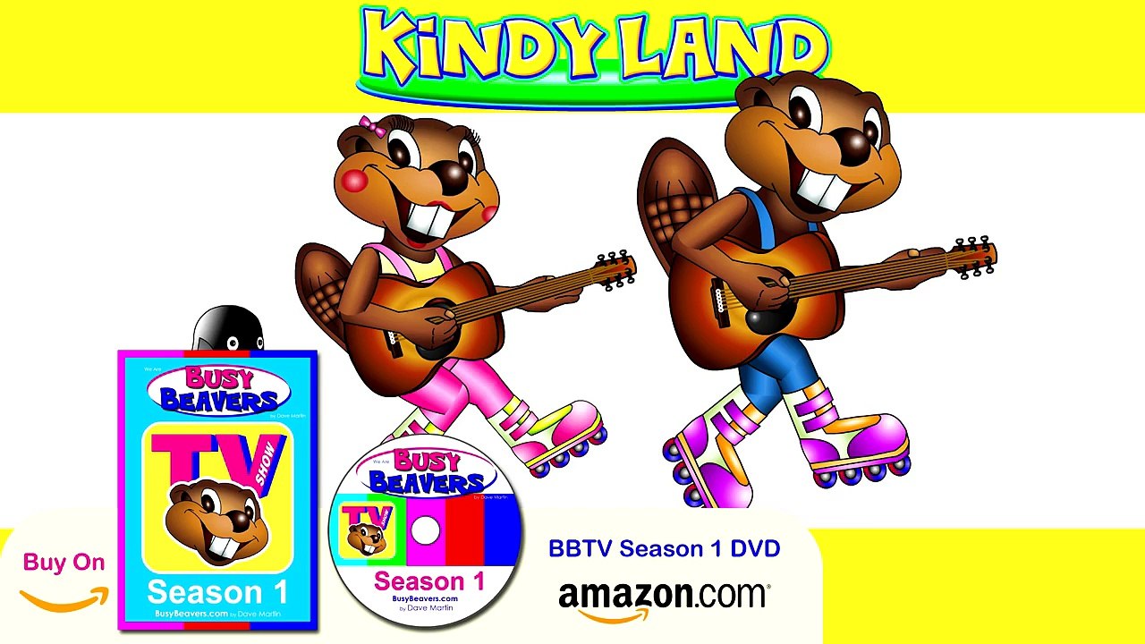 1 Hour Kids TV Show Busy Beavers BBTV S1 E1 & E2 Learn ABC 123 Colors Shapes Nursery Rhymes