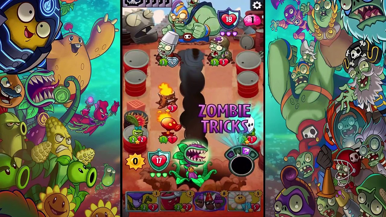 Plants VS Zombies Heroes׃ Zombie Boss VS Chomper