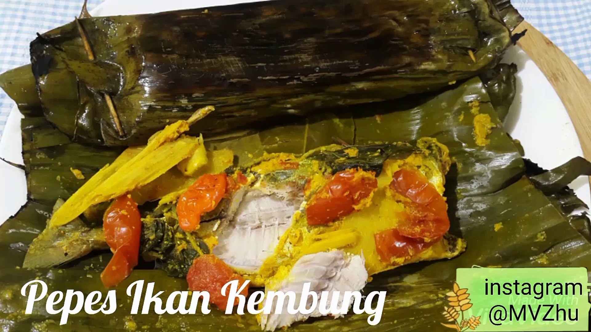 Pepes Ikan Patin Bumbu Rujak Renunganku