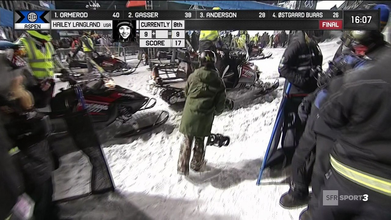 XGames Snowboard Big Air Hailey Langland entre dans l'histoire des