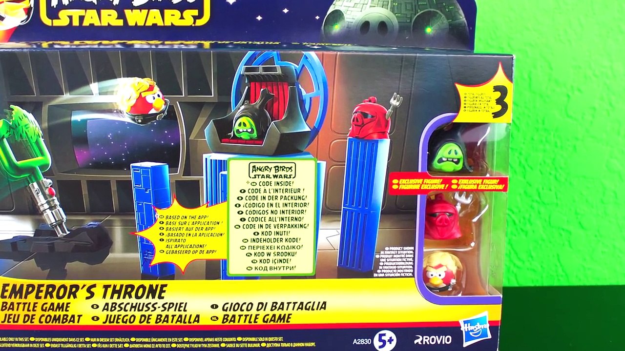 Angry Birds Star Wars Emperors Throne Battle Game! Cööl! Видео