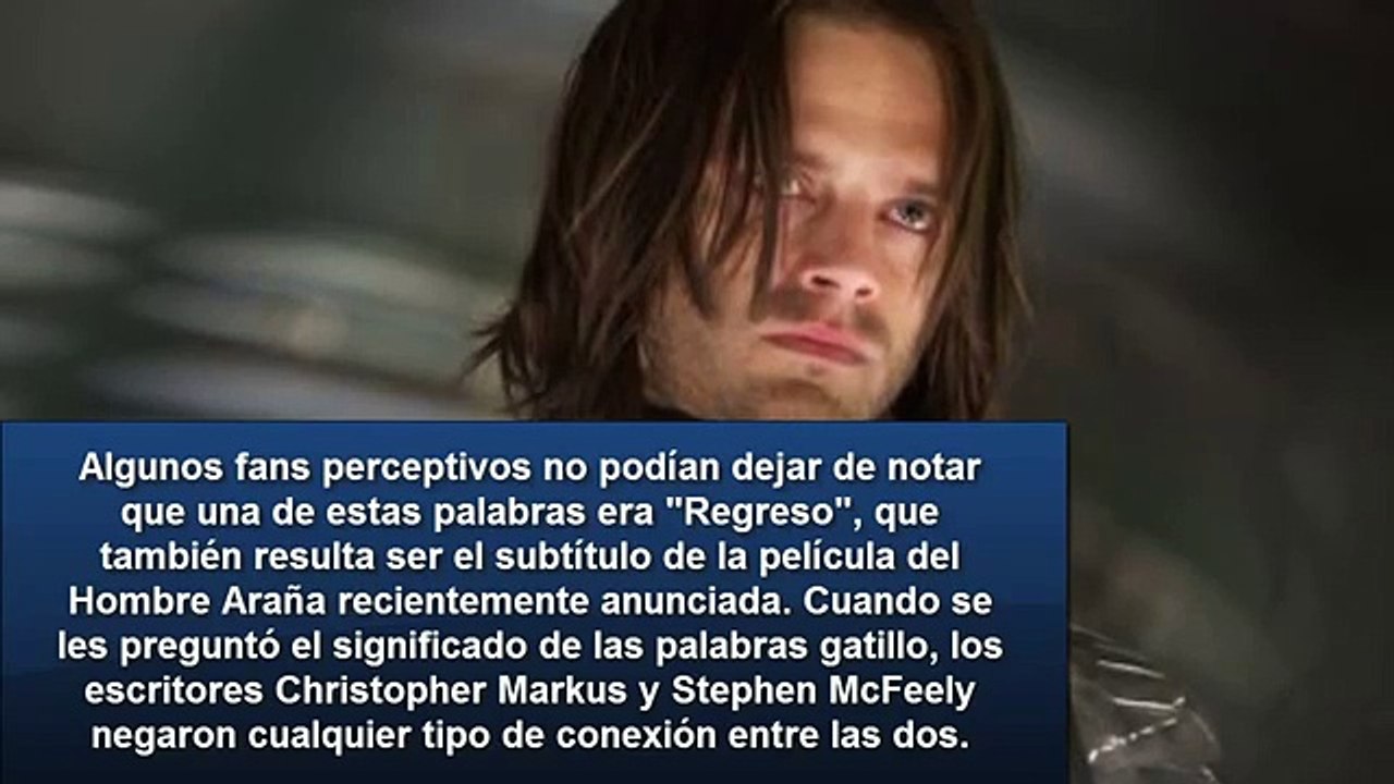 Que significan las palabras que activan a Bucky en Capitan